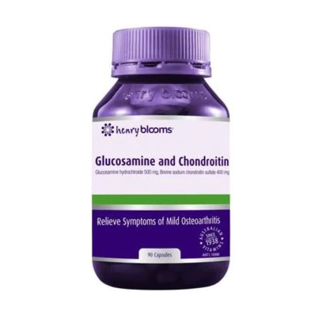 Buy Henry Blooms Glucosamine and Chondroitin 90 Capsules Online