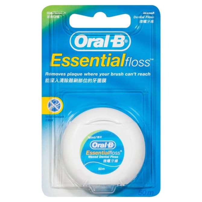 Buy Oral-B Essential Dental Floss Mint 50m Online | Pharmacy Direct