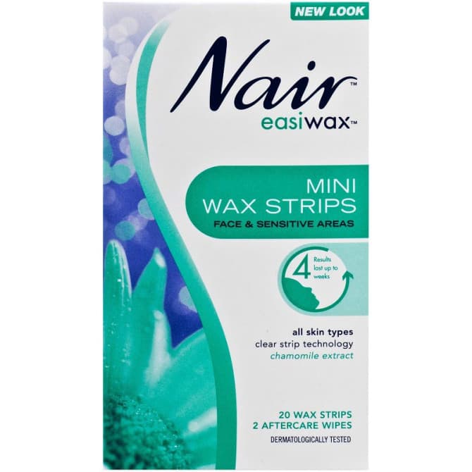 Buy Nair Easiwax Mini Wax Strips 20 Pack Online | Pharmacy Direct