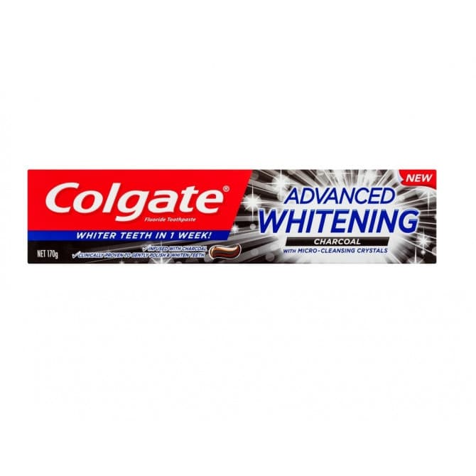 colgate advanced whitening toothpaste charcoal