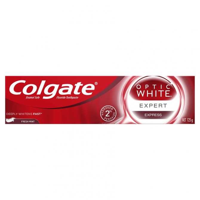 colgate optic white express white