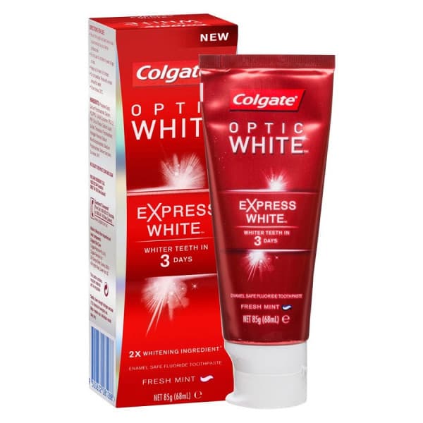 Buy Colgate Optic White Express White Toothpaste 85g Online | Pharmacy ...