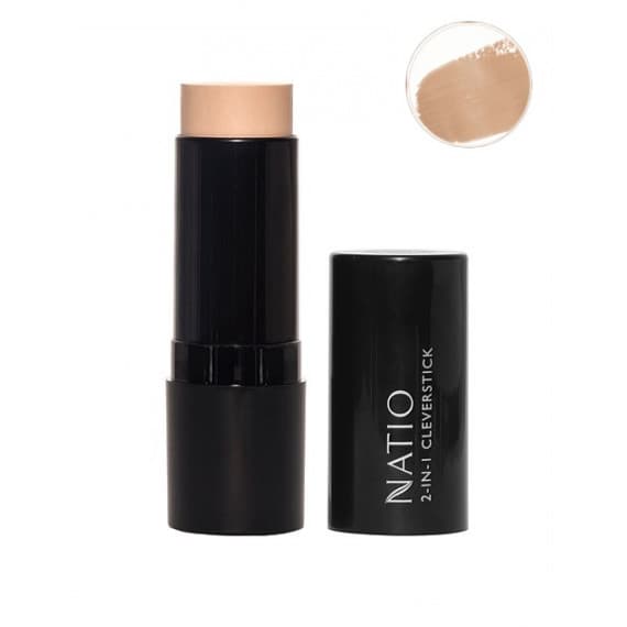 Natio Cleverstick 2 in 1 Beige 15g - 9316542143190