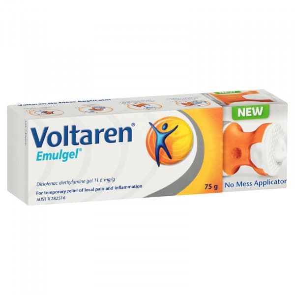 Buy Voltaren Emulgel with No Mess Applicator 75g Online | Pharmacy Direct