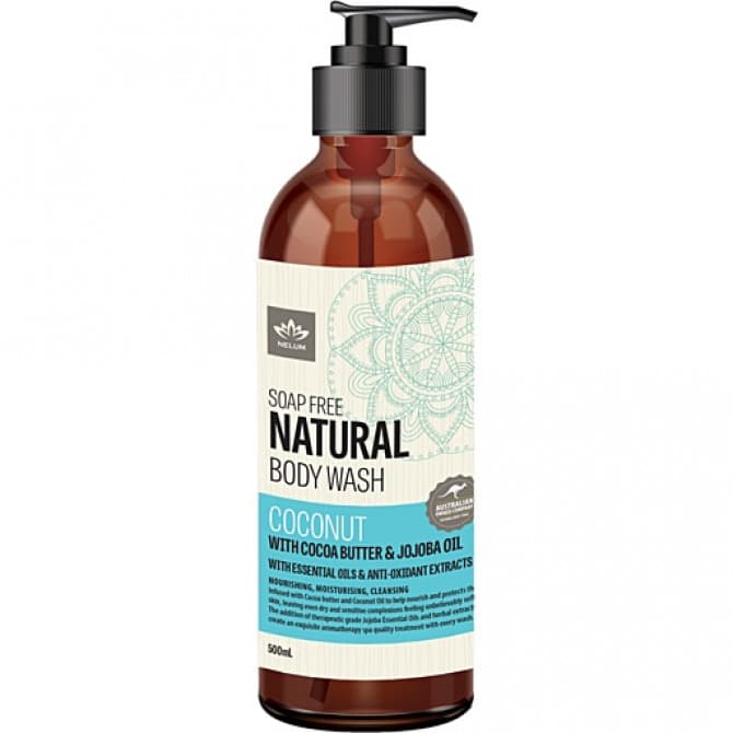 natural body wash