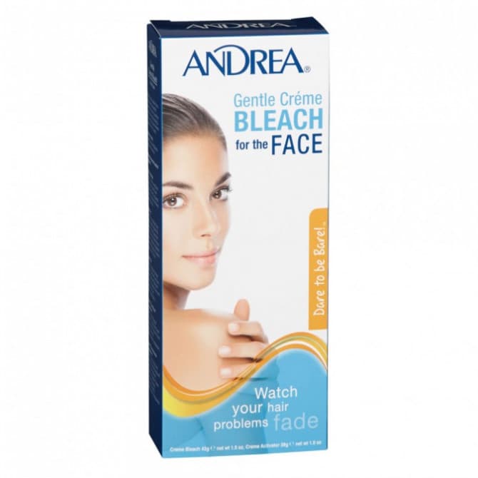 Andrea Gentle Creme Bleach Face 1 Pack 78462166107