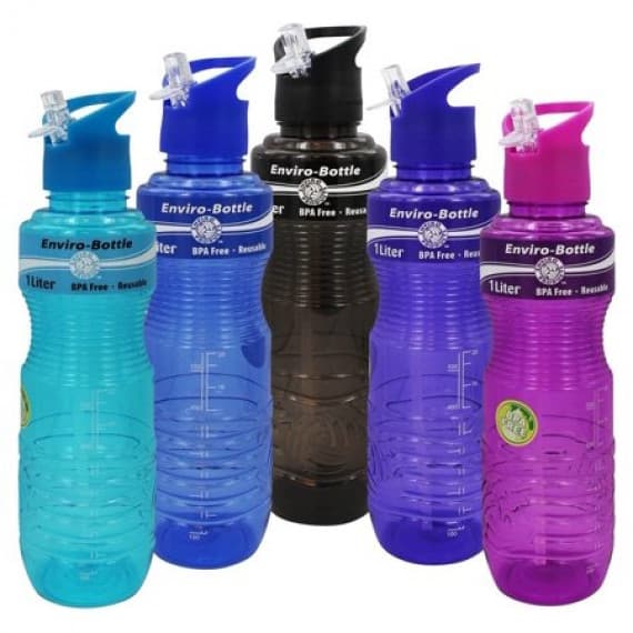 Enviro Products Drink Bottle With Straw 1 Litre 1 Pack