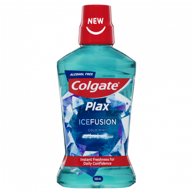 colgate blue mouthwash