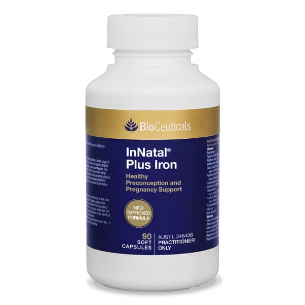 BioCeuticals InNatal Plus Iron 90 Capsules - 9337896003510