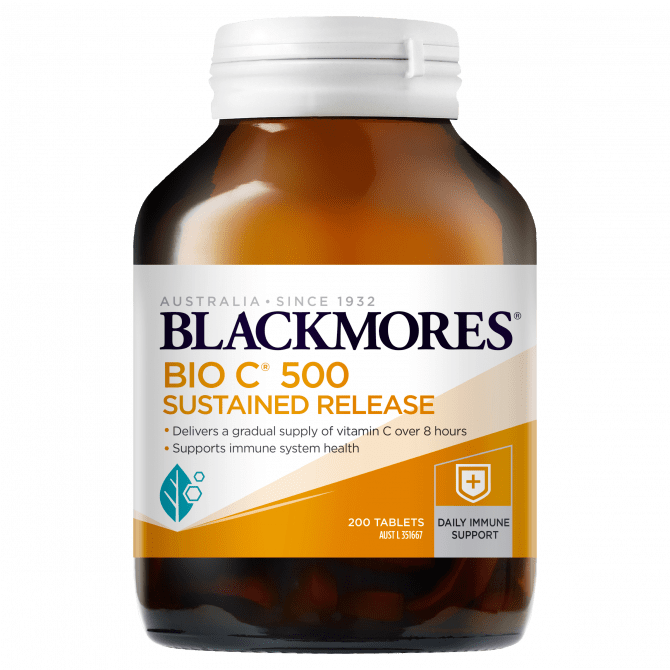 Blackmores Bio C 500 Sustained Release 200 Tablets