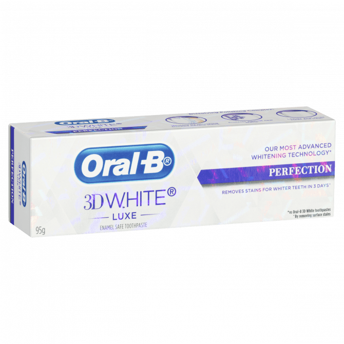 oral b 3d white luxe toothpaste before and after