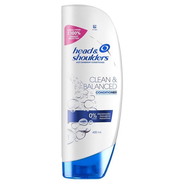 Head & Shoulders Clean & Balanced Anti Dandruff Conditioner For Clean ...