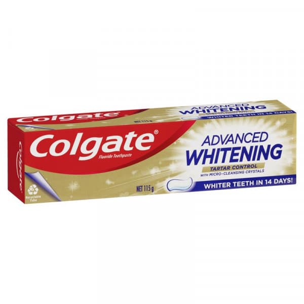 Buy Colgate Toothpaste Advanced Whitening Tartar 115g Online