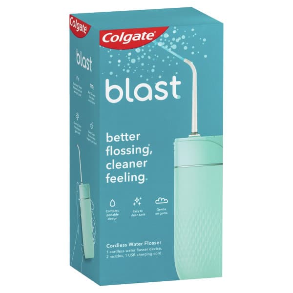 Buy Colgate Blast Cordless Waterproof Rechargeable Water Flosser Online