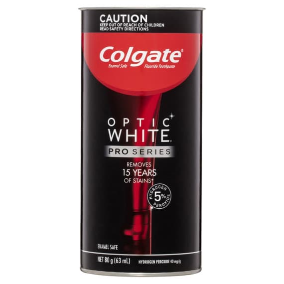 Buy Colgate Optic White Pro Series With 5 Hydrogen Peroxide Teeth Whitening Toothpaste 80g Online 