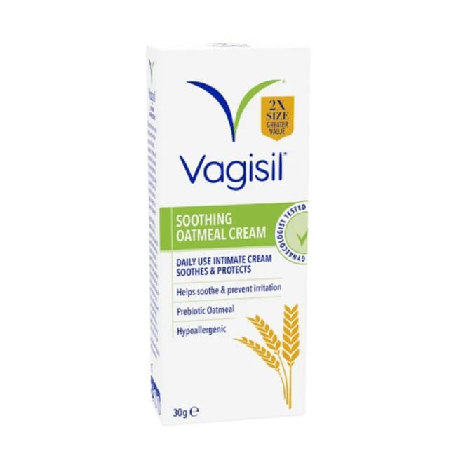 Buy Vagisil Soothing Oatmeal Cream 30g Online