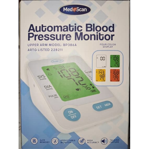 Buy Medescan Blood Pressure Monitor Online