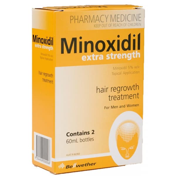 Buy Minoxidil 5% 60ml x 2 Online | Pharmacy Direct