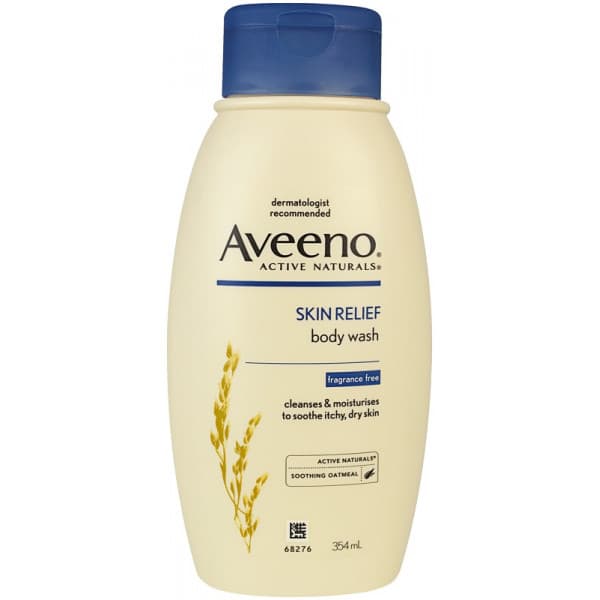 Buy Aveeno Skin Relief Fragrance Free Body Wash 354ml Online | Pharmacy ...