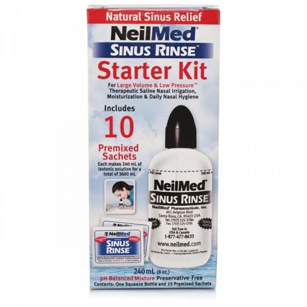 Buy Neilmed Sinus Rinse Kit 10 Sachets Online | Pharmacy Direct