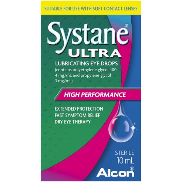 Buy Systane Ultra Lubricating Eye Drops 10ml Online | Pharmacy Direct