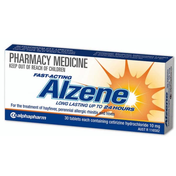 Buy Alzene 10mg 30 Tablets Online | Pharmacy Direct