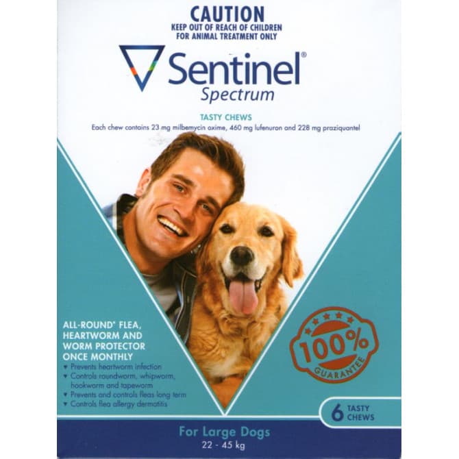 sentinel spectrum for dogs 6 pack