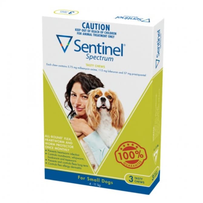 sentinel spectrum for dogs chewable