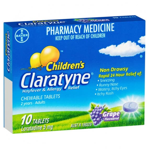 Buy Claratyne Childrens 10 Chewable Tablets Online ...