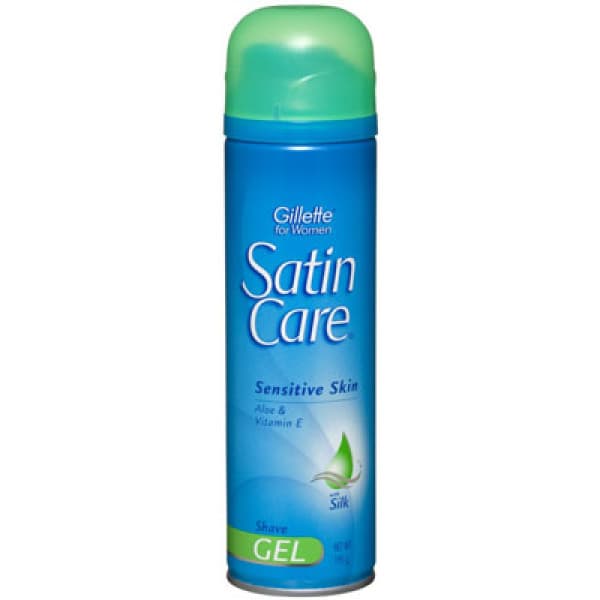 gillette satin care shave gel