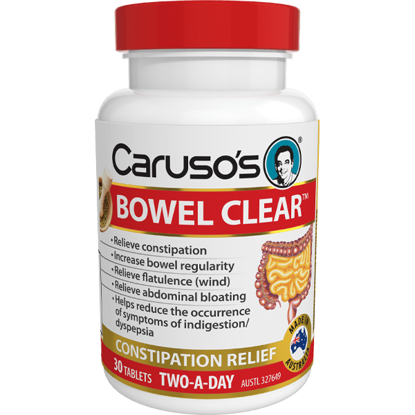 Caruso s Bowel Clear 30 Tablets 9323573000224