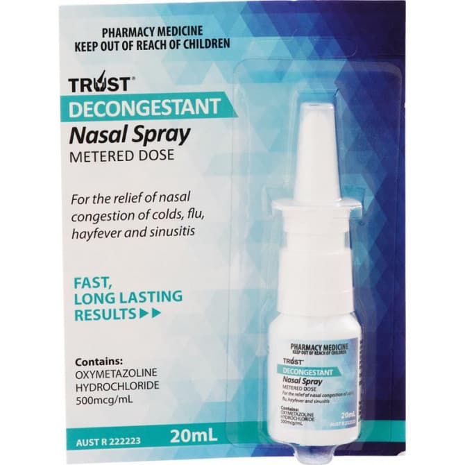 nasal spray for nasal congestion