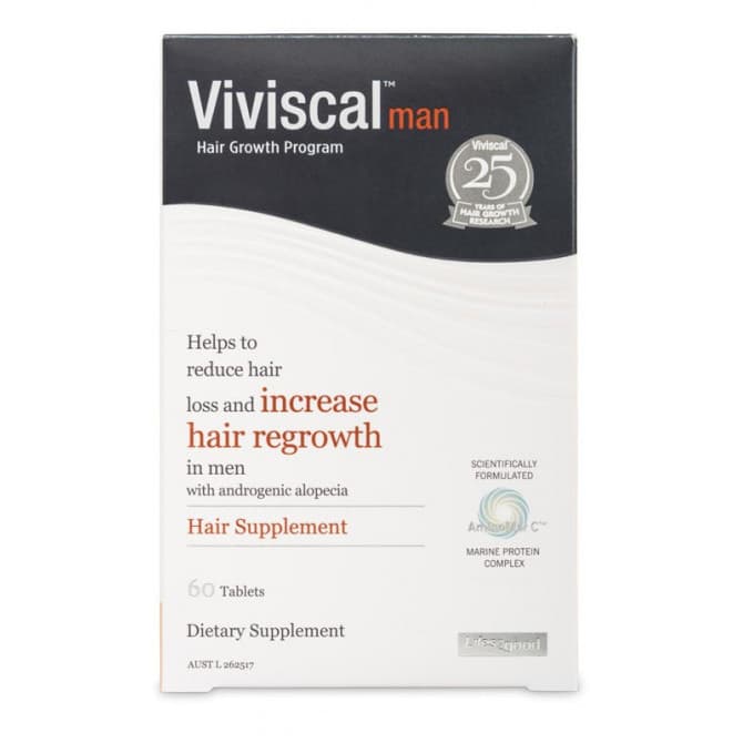 Viviscal Hair Growth Supplement Men 60 Tablets 5391507894113