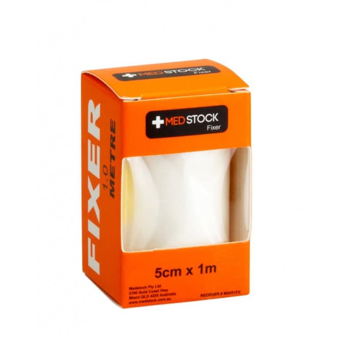 Buy Medstock Fabric Roll Fixer White 5cm x 1m 1 Piece Online