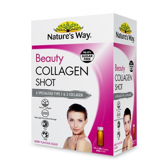 Buy Natures Way Beauty Collagen Shot 50ml 10 Pack Online | Pharmacy Direct