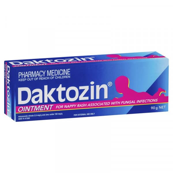 Buy Daktozin Nappy Rash Ointment 90g Online Pharmacy Direct