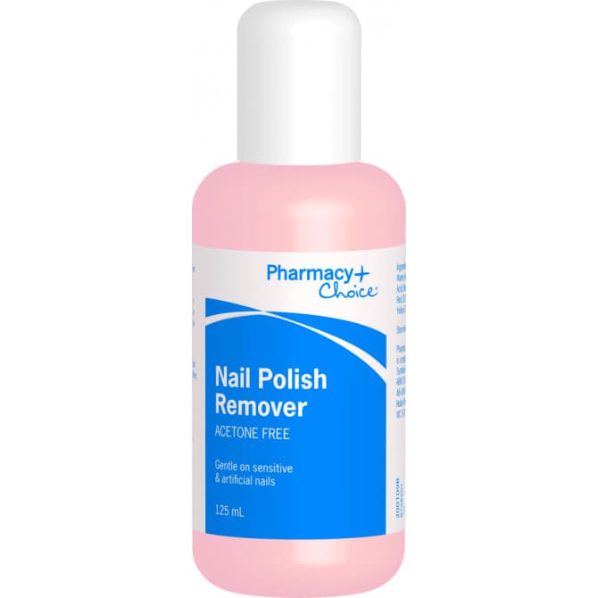 Pharmacy Choice Nail Polish Remover 125ml - 9316100913289