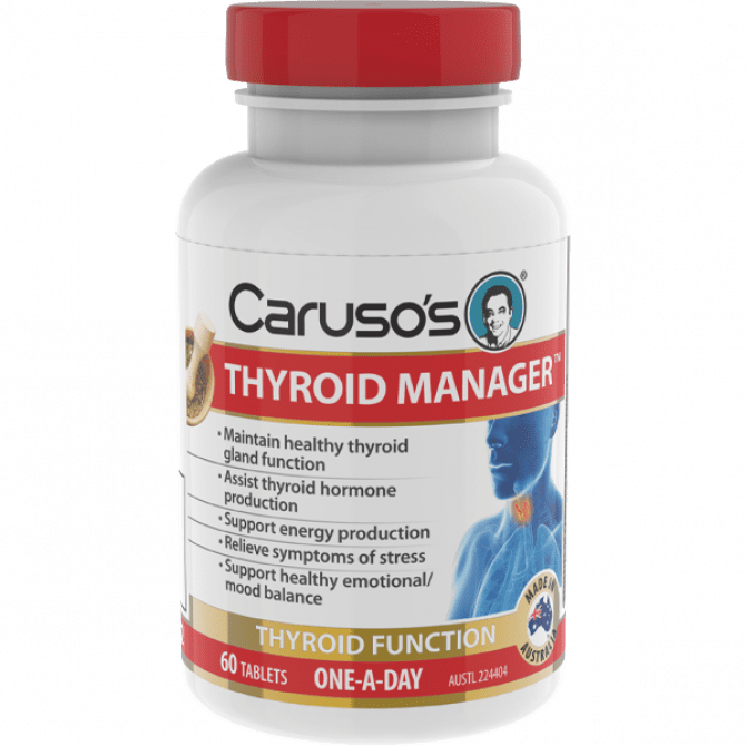 Caruso s Thyroid Manager 60 Tablets 9323573005076