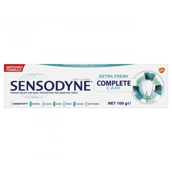 Buy Sensodyne Toothpaste Complete Care Extra Fresh 100g Online ...