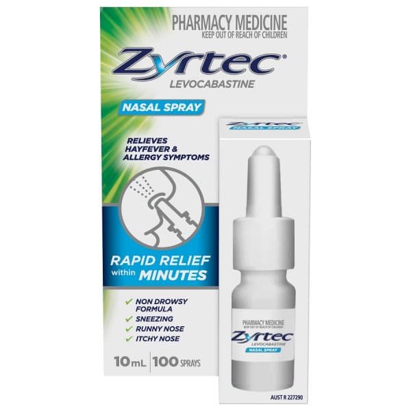 Buy Zyrtec Nasal Spray 10ml Online | Pharmacy Direct